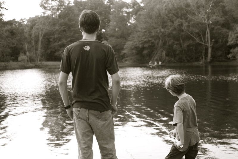 Who would have thought cane pole fishing could be such a hit? This is one of campers' favorite night activities.